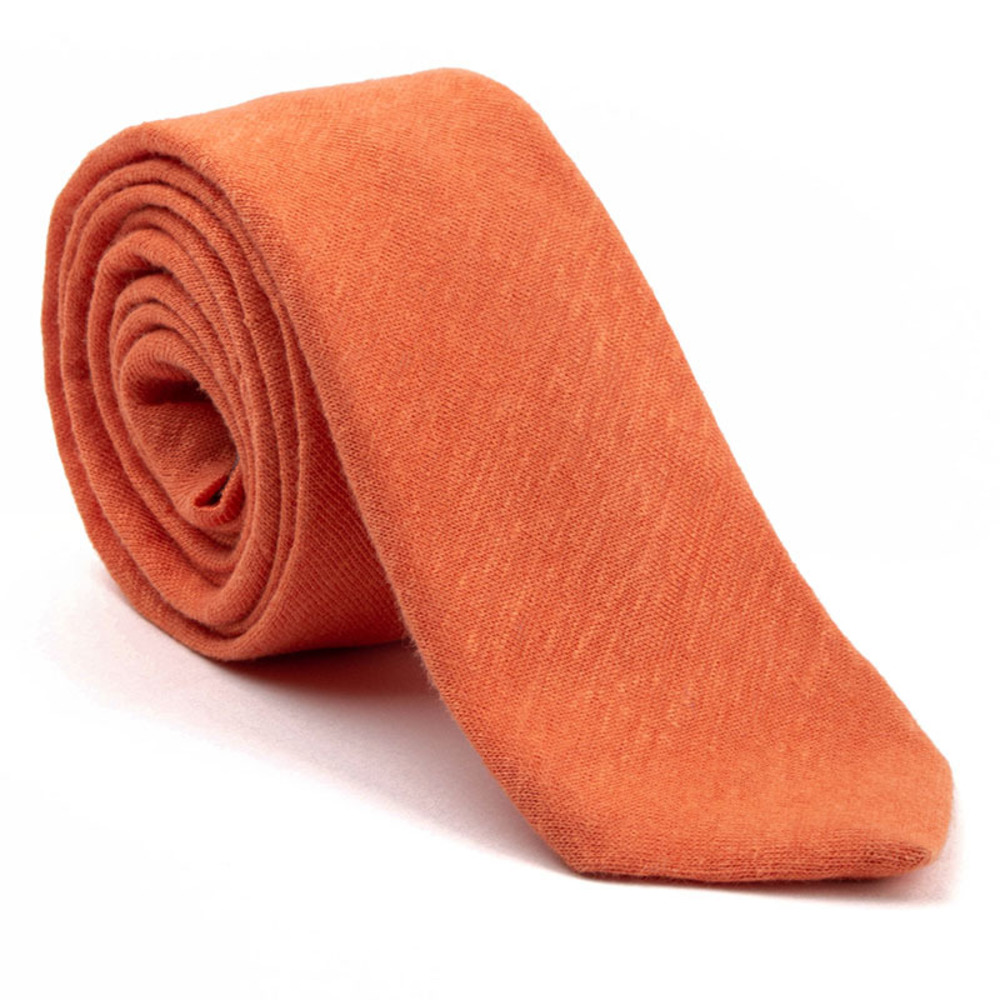 Alexander Olch Tie Men Orange